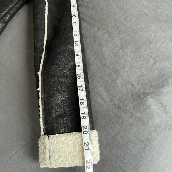 Girls sherpa motorcycle jacket by Splendid size 12 - Picture 6 of 12